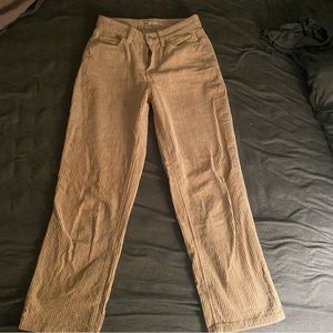 SO -Corduroy - High Rise - Straight Leg Pants- Juniors